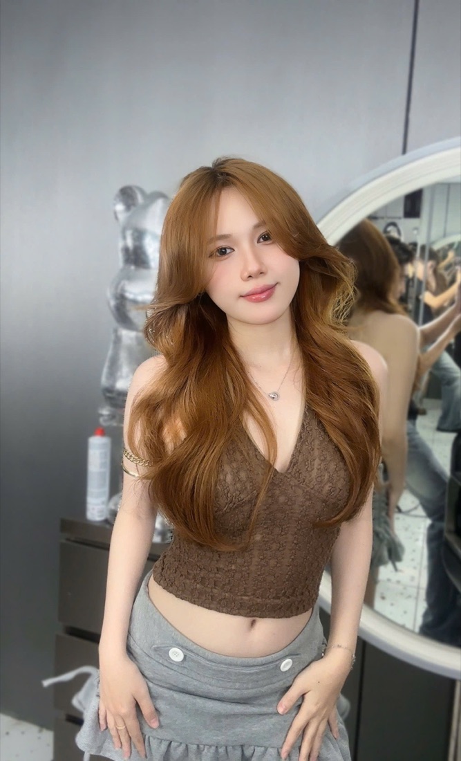 Nhuộm cam đồng thời trang